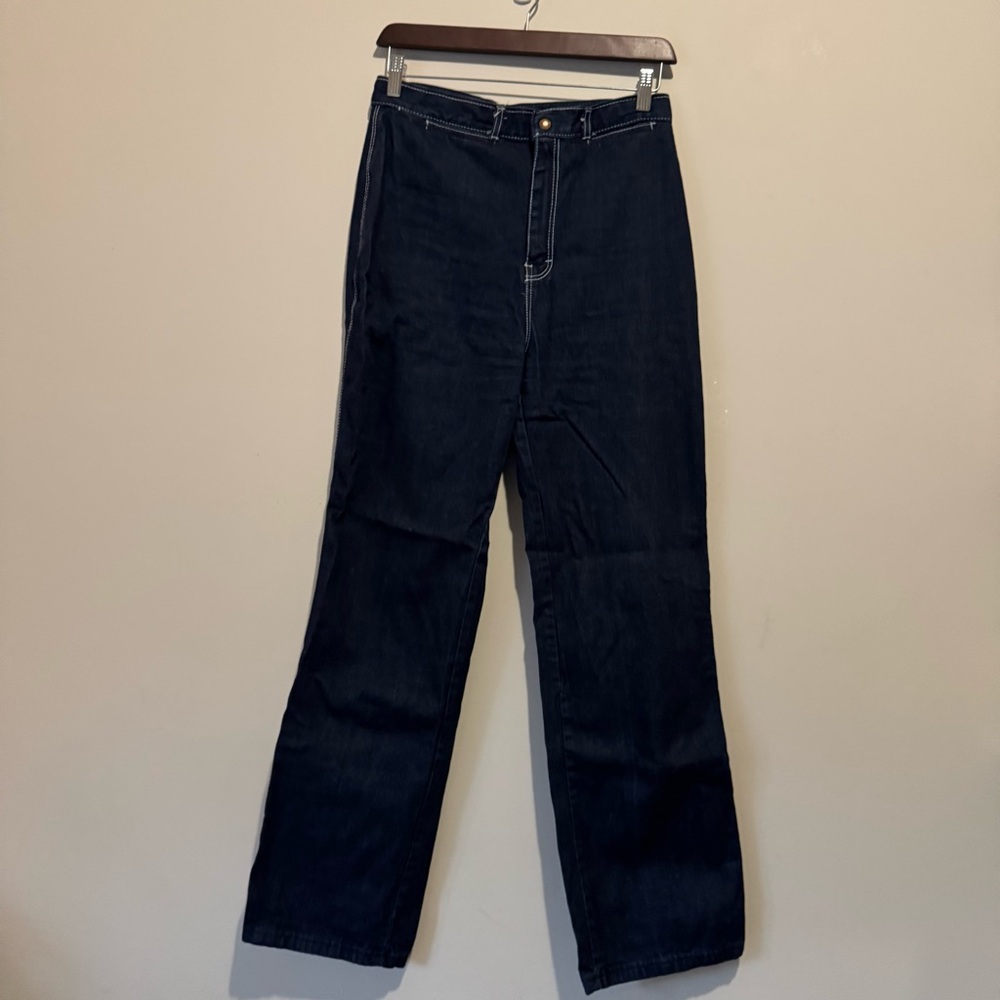 Vintage JTF Dark Blue High-Waisted Jeans